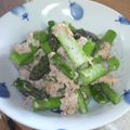 サーフブレイド's cooksnap of when they made 簡単お弁当1品★シーチキン＆アスパラ炒め.