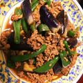 マイヨールルル's cooksnap of when they made 簡単♪なすと挽き肉の味噌ピリ辛炒め.