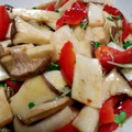 nisinori's cooksnap of when they made 豆苗とエリンギのペペロン炒め.