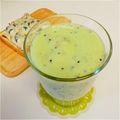 しじみごはん's cooksnap of when they made 簡単！キウイのスムージー.