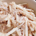 うさこれもん's cooksnap of when they made もちっ！しゃき！里芋と大根の簡単サラダ.