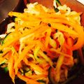 Buhichef's cooksnap of when they made キュウリとニンジンのサラダ風ナムル〜.