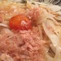 あちむら's cooksnap of when they made たまごのせ新たまねぎ♪♬♪.