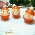 アイラブ家族's cooksnap of when they made トマトでサンタクロース.
