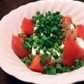 絃斗＊'s cooksnap of when they made トマトとお豆腐のサラダ☆～梅肉をそえて～.