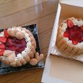 marine's cooksnap of when they made 苺のシャルロット.