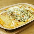 ぽりぽり拓庵's cooksnap of when they made 鮭とじゃがいものトマトクリームグラタン.