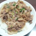 IXI（・×・）'s cooksnap of when they made にんにく爆発！！スタミナ豚丼.