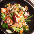 こだまだよ。's cooksnap of when they made 帆立とあさりの白ワイン蒸し.