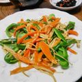 はしやすめ1号's cooksnap of when they made 簡単１品＊人参とピーマンのオイマヨ炒め.