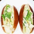 かたこひ's cooksnap of when they made ポテチサンドパン♪.