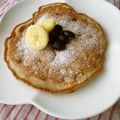 あーもこ's cooksnap of when they made 煮汁も入れて＊黒豆とバナナのホットケーキ.