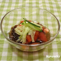 檜佐木ぐるぐる's cooksnap of when they made トマトときゅうりのもずく和え.