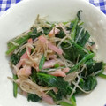 ナラベル's cooksnap of when they made ほうれん草＊ハム＊えのきの簡単炒め.