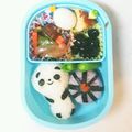 こたまごゆう's cooksnap of when they made 簡単キャラ弁＊頭でっかちパンダおにぎり.
