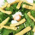 mainnieee's cooksnap of when they made ✿水菜と長芋の和風サラダ✿.