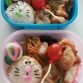 金魚３１５'s cooksnap of when they made キャラ弁+ドラえもんいなり+.