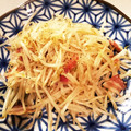 ジジcook's cooksnap of when they made スモークハムともやしのピリ辛黒胡椒炒め.