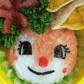ikueland's cooksnap of when they made キャラ弁　ドキンちゃん.