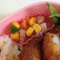 花柄エプロン's cooksnap of when they made お弁当に☆ミクベジとベーコンのソテー.