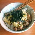 なごみっと's cooksnap of when they made 焼きナス納豆どんぶり.