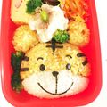 にくにんにく's cooksnap of when they made キャラ弁　しまじろう.