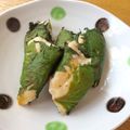 あしや's cooksnap of when they made 巻いて焼くだけ＊しそ巻きささみ.