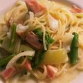月の君's cooksnap of when they made 簡単 牛乳で! キノコのクリームパスタ.