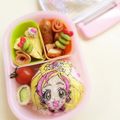 dfy12q's cooksnap of when they made オブラート プリンセスプリキュアキャラ弁.