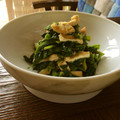 oyukidesu's cooksnap of when they made 小松菜と油揚げ炒め煮♪.