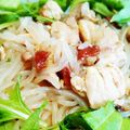 大統領ＹＮ's cooksnap of when they made ヘルシー*鶏ムネ肉と白滝の梅和え＊.
