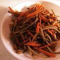 たていしとっこ's cooksnap of when they made ごぼうとにんじんの味噌きんぴら.