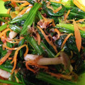 Yugakota's cooksnap of when they made ほうれん草としめじのおひたし.