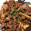 foglia5655's cooksnap of when they made 簡単！　牛肉と　ごぼうの　甘辛炒め！！.
