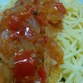 kara's cooksnap of when they made アンチョビ・トマトのパスタ.