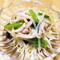 やいちのりんご's cooksnap of when they made 超簡単：もやしと小松菜のお浸し.