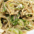 クックXJZR7R☆'s cooksnap of when they made もやしとキャベツのかき玉炒め.