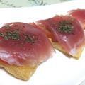 きゃぴばば's cooksnap of when they made ☆うす揚げカプレーゼ☆.