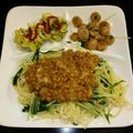さぁ★たぁ★'s cooksnap of when they made えのきでヘルシー納豆ツナおろしスパゲティ.