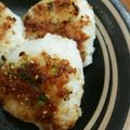 みーとんちゃん☆'s cooksnap of when they made トースターで＊麹味噌のネギ焼きおにぎり♡.
