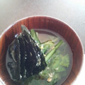 かぴーな's cooksnap of when they made 海苔とほうれん草のお味噌汁.