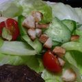 Yum!っﾁ's cooksnap of when they made パン耳でカリカリサラダ♪.