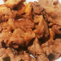 piyoko0608's cooksnap of when they made 厚揚げと大根、豚肉の味噌炒め.