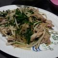ママんま's cooksnap of when they made 安くて大満足！もやしとニラの炒め物.