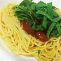 コジエミ's cooksnap of when they made 梅肉の和風パスタ.