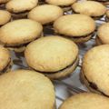 まるめろぱん's cooksnap of when they made 激ウマ☆ミルク風味のあんこサンドクッキー.