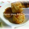 surirera's cooksnap of when they made ✿鮭とポテトのちーずｉｎコロッケ✿.