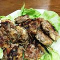 まちゃみ1225's cooksnap of when they made がっつりボリュームさつま揚げ？豚こまで♪.