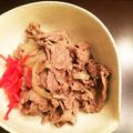 Mokainnyc's cooksnap of when they made やわらか牛丼.