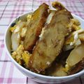 ピンクのたまご's cooksnap of when they made ✿さつまあげの玉子丼✿.
